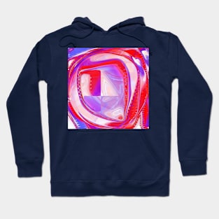 Red, purple and soft Hoodie